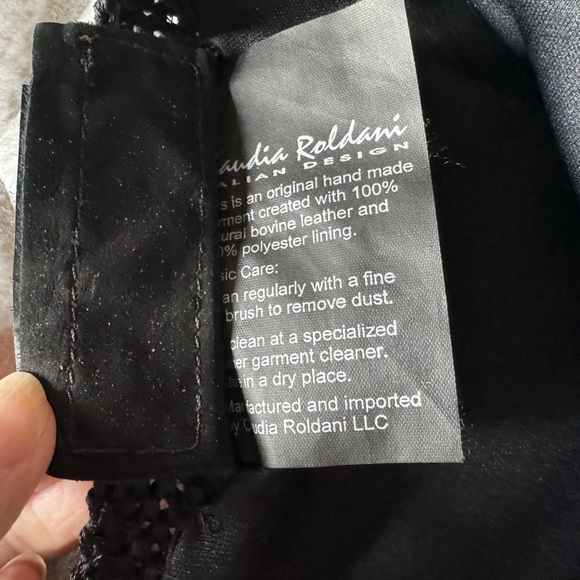 Fabulous - Claudia Roldani Western Suede skirt with  Fringe Midi Skirt - Picture 9 of 10